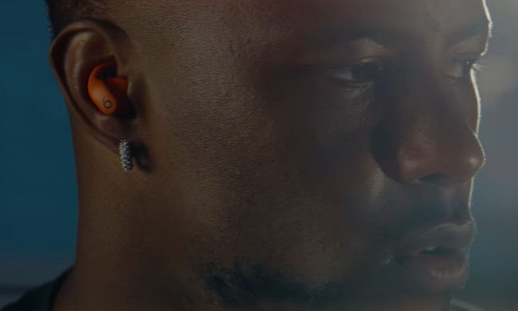 Beats Powerbeats Fit teaser image showcasing the sleek, fitness-ready design.
