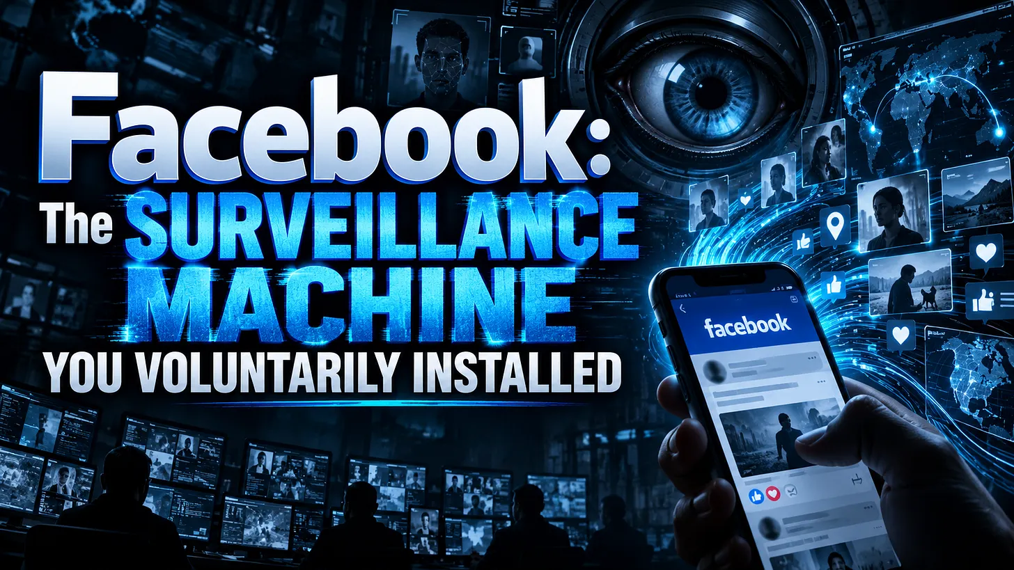Facebook: The Surveillance Machine You Voluntarily Installed [Flock Part 7 by Agent131711]