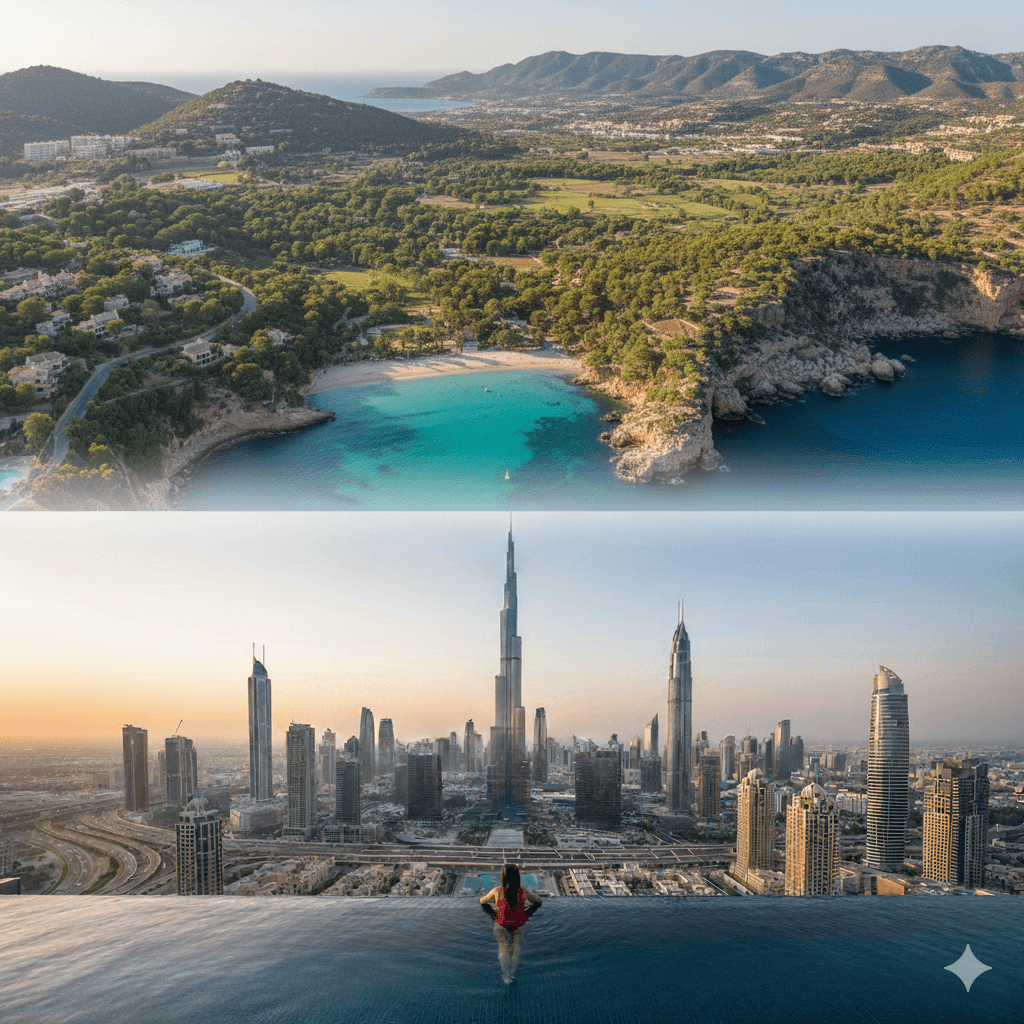 Mallorca vs. Dubai: Navigating the 2026 Luxury Lifestyle and Investment Landscape