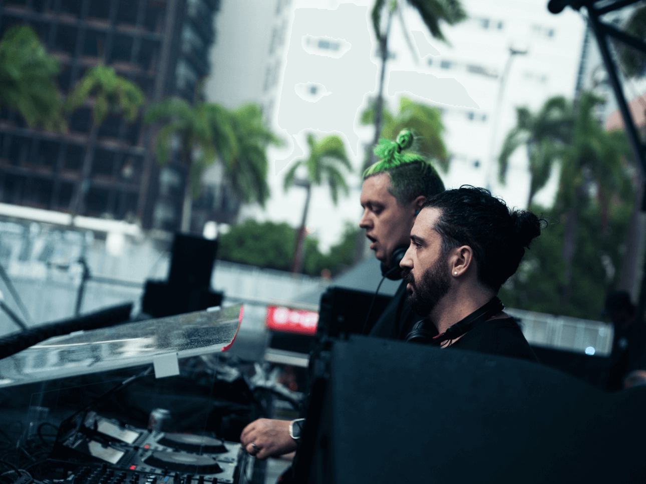 Press Pic of Doctor P and Flux Pavilion