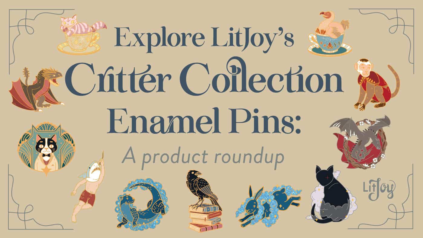 LitJoy's Critter Collection Enamel Pins