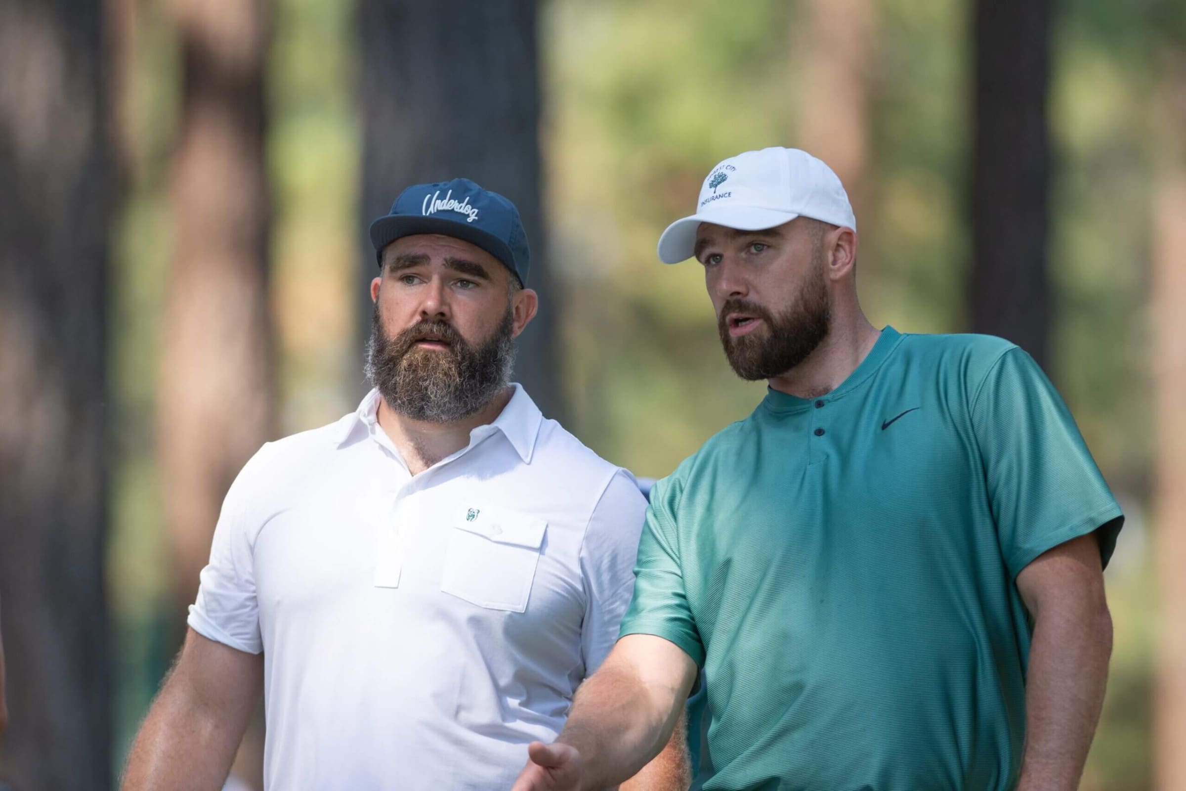 Travis and Jason Kelce