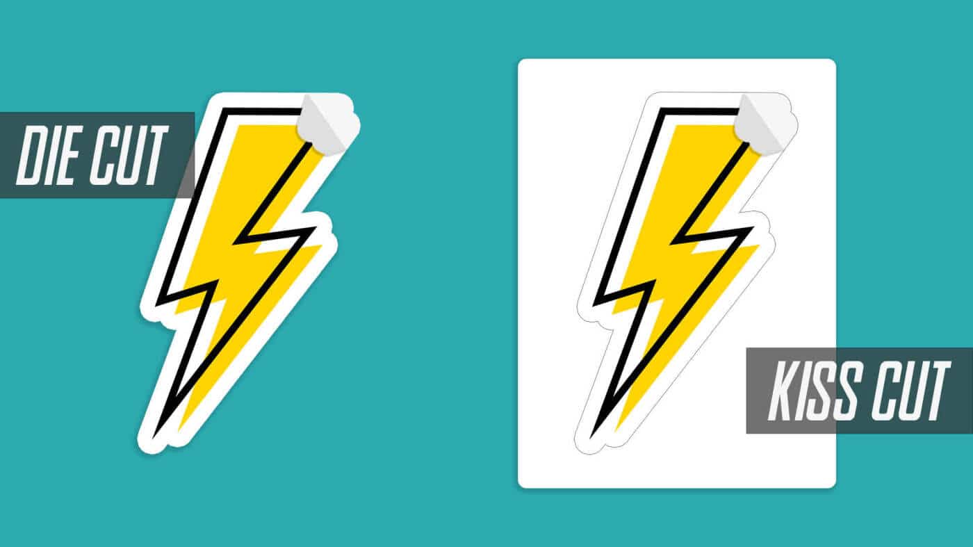Kiss Cut Vs Die Cut Stickers: What's the Difference?