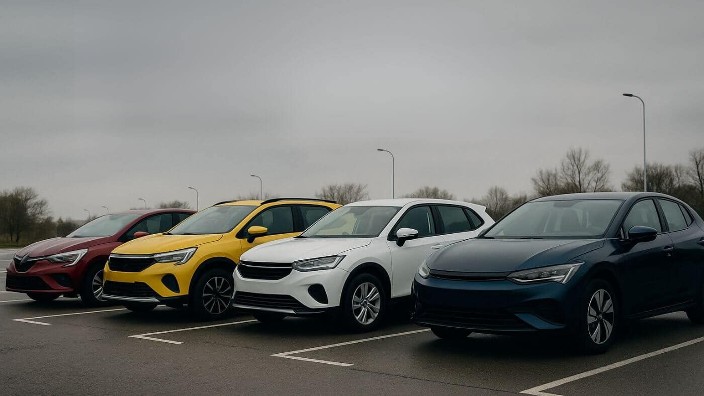 Los coches más populares en el 2025