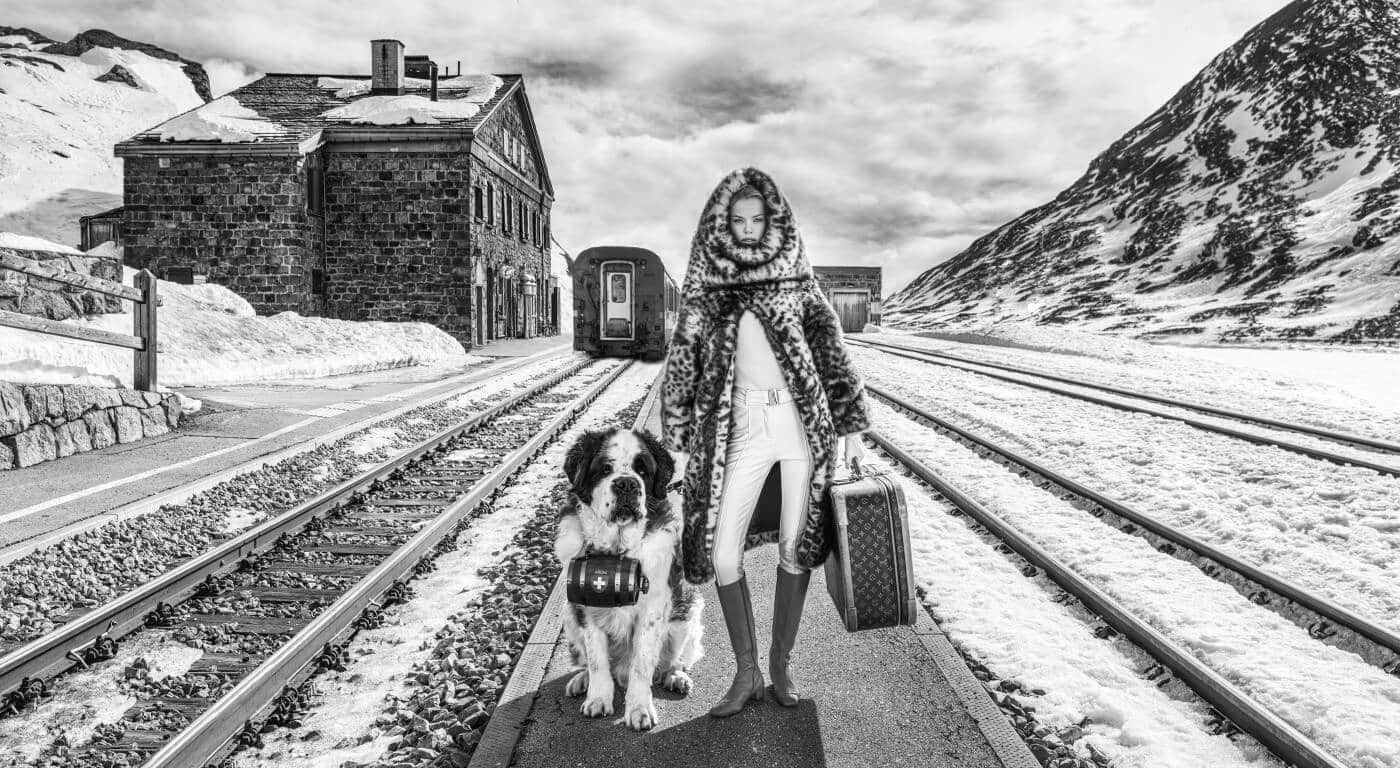 David Yarrow I EXHIBITION ST. MORITZ IN SWITZERLAND