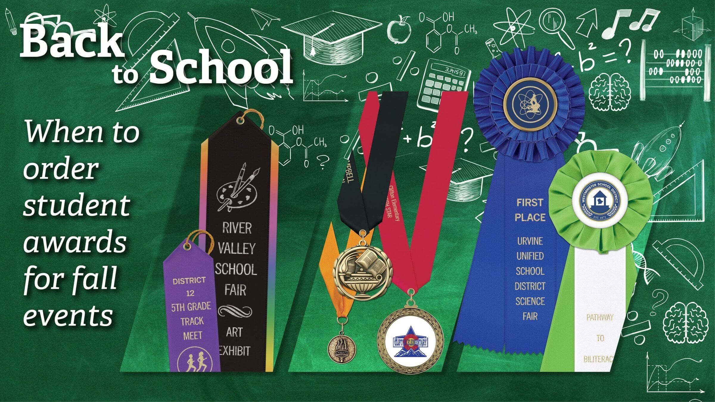 When to Order Student Awards for Fall (School Guide)