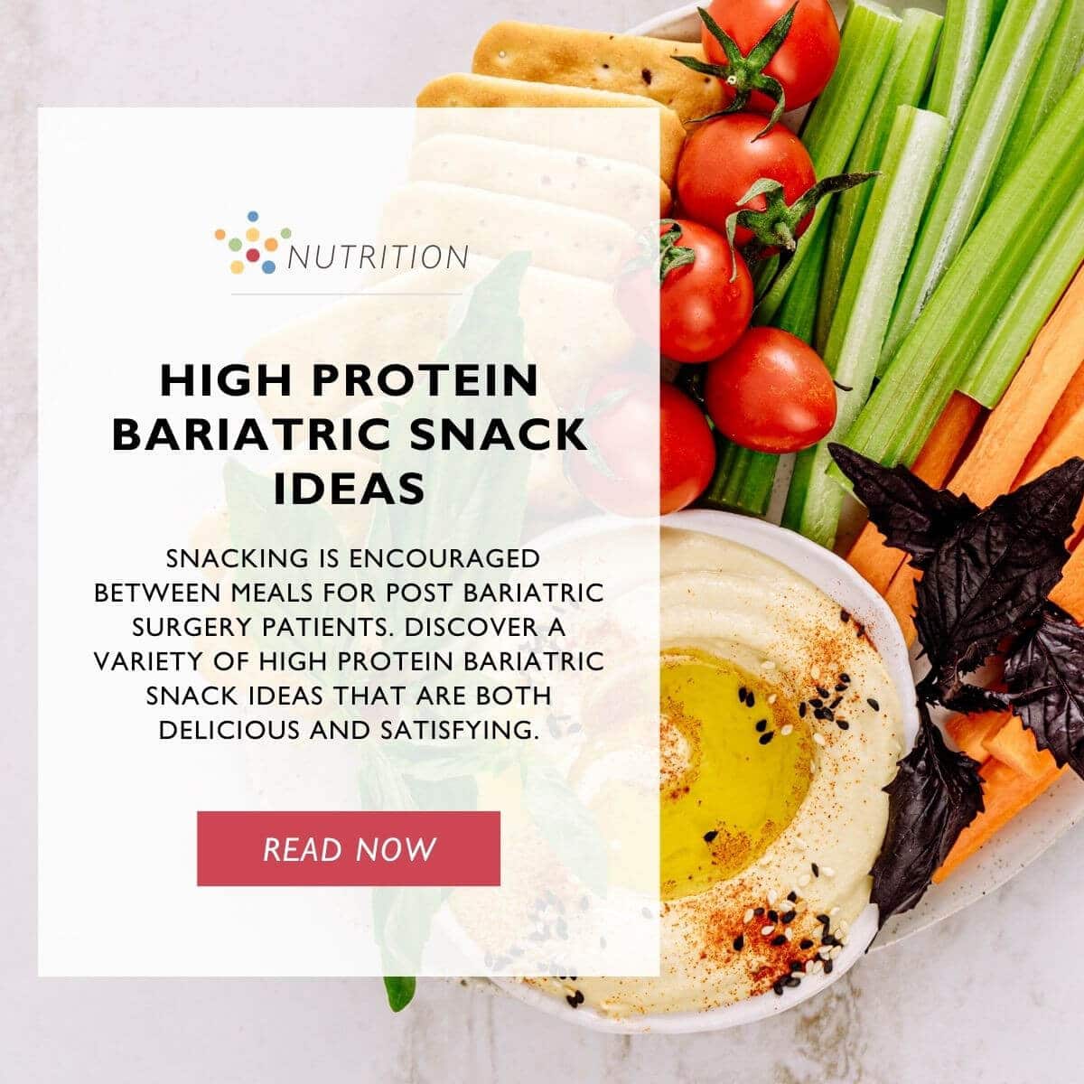 High Protein Bariatric Snack Ideas