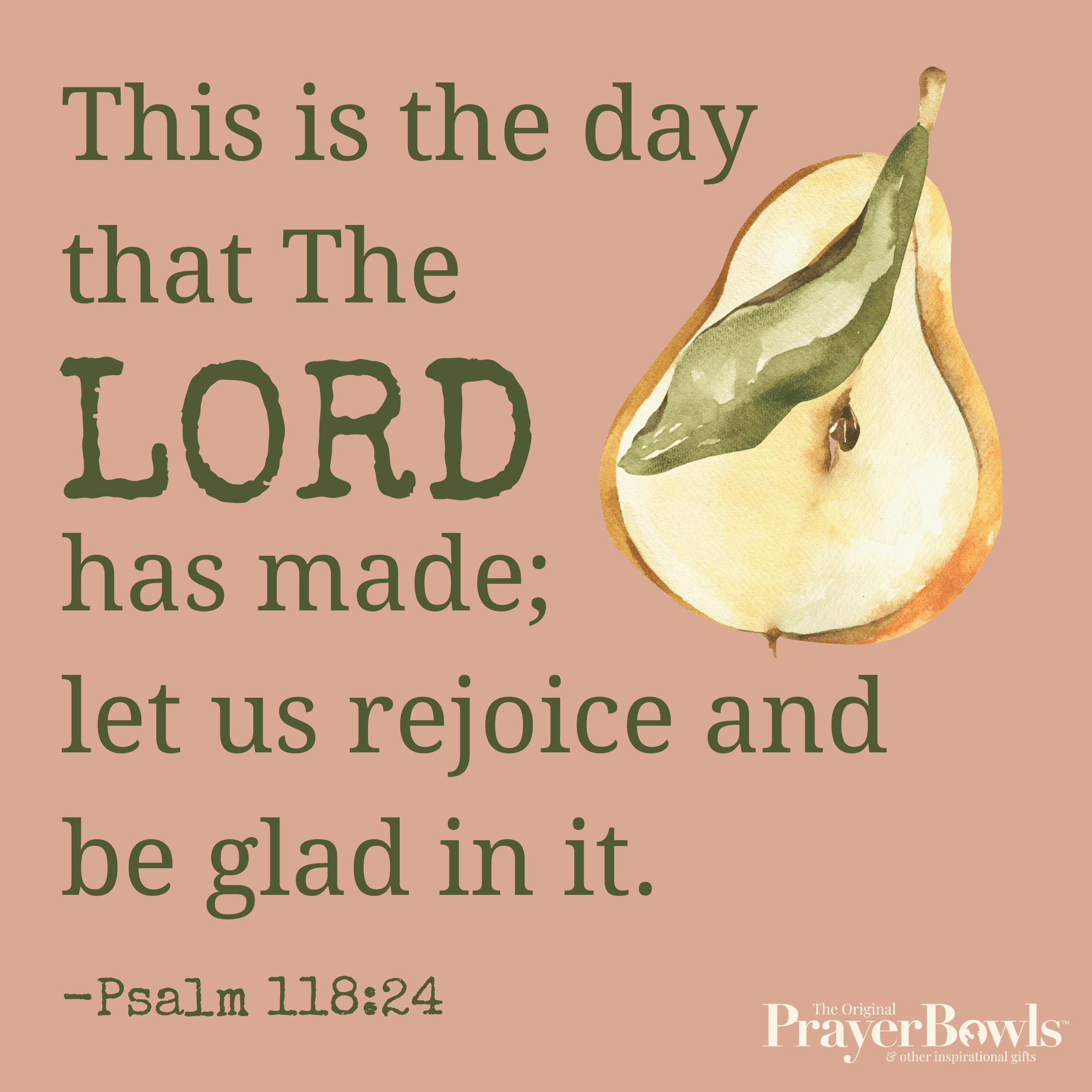 Psalm 118:24 -Audio Prayer