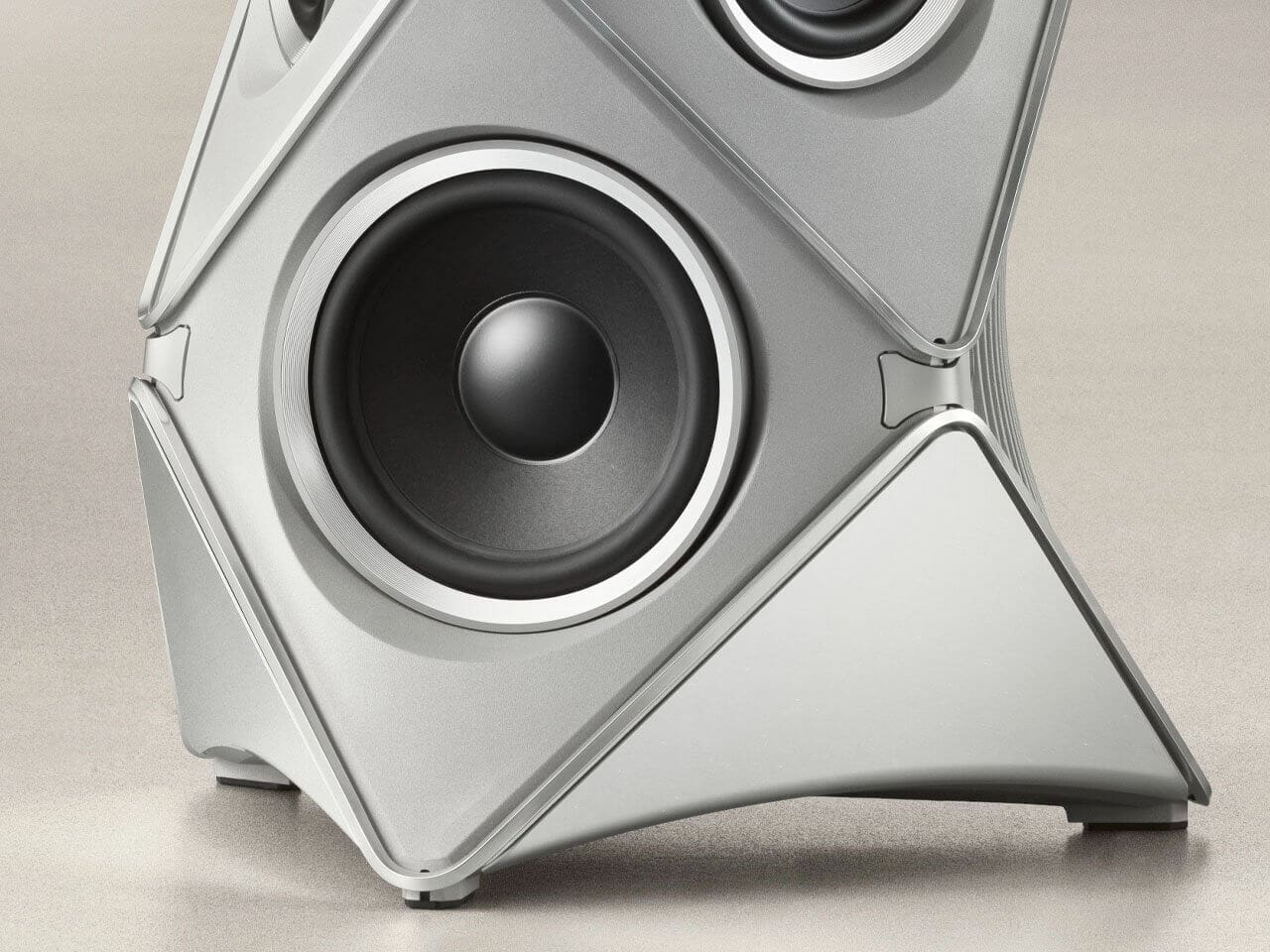 Laser-engraved speaker fasteners and drivers