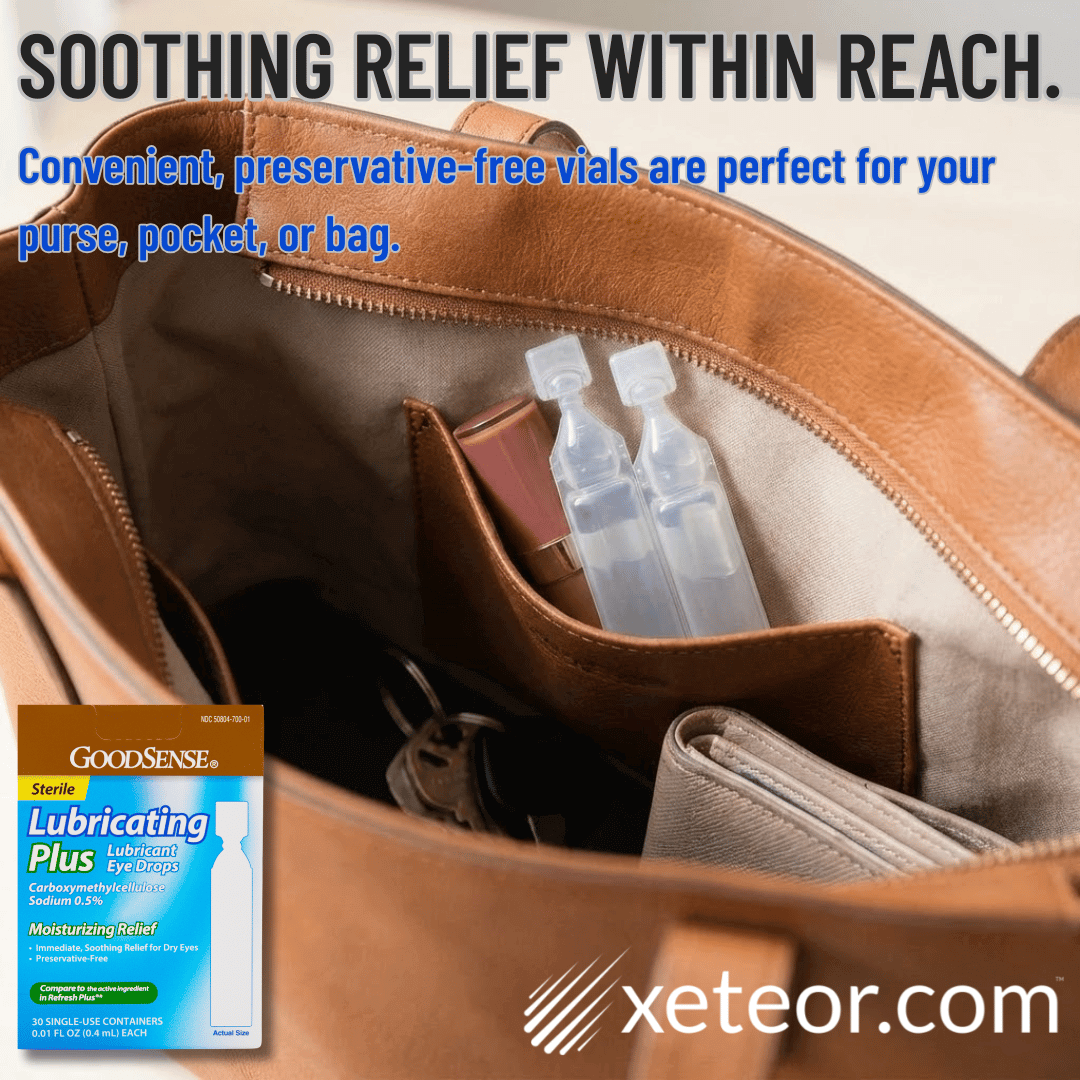 TheraTears Discontinued Alternatives - GoodSense Lubricating Plus Preservative Free Vials