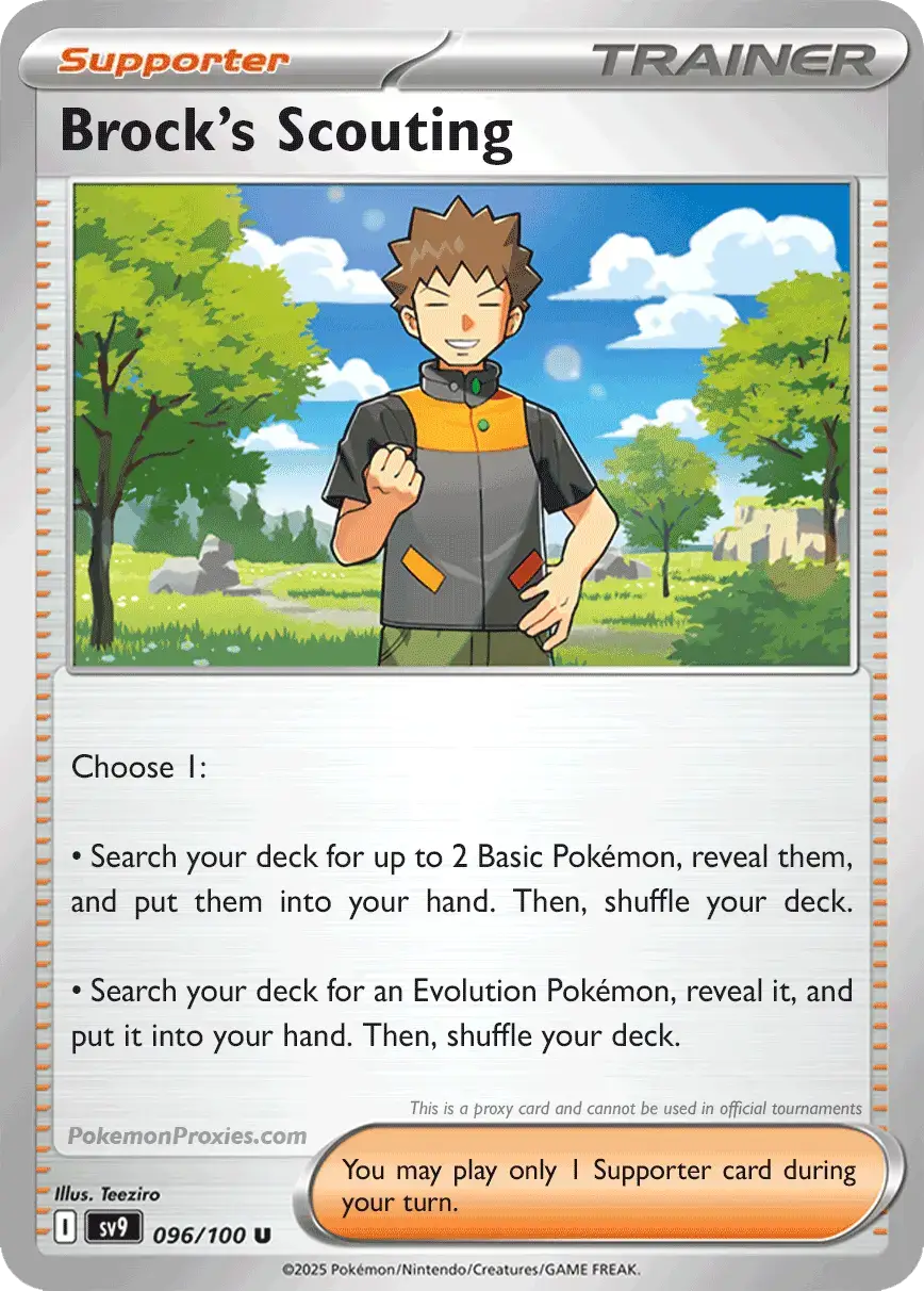 Brock’s Scouting