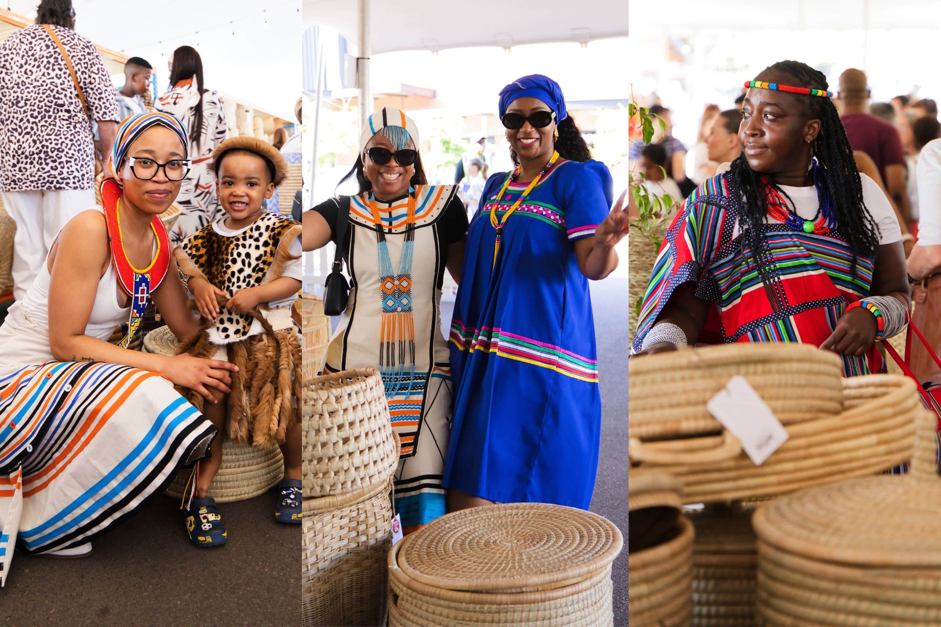 Customers celebrating Heritage Day at Mo’s Crib Pretoria Factory Sale