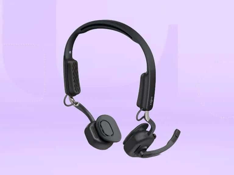 OpenMeet UC features bone and air conduction for superior comfort