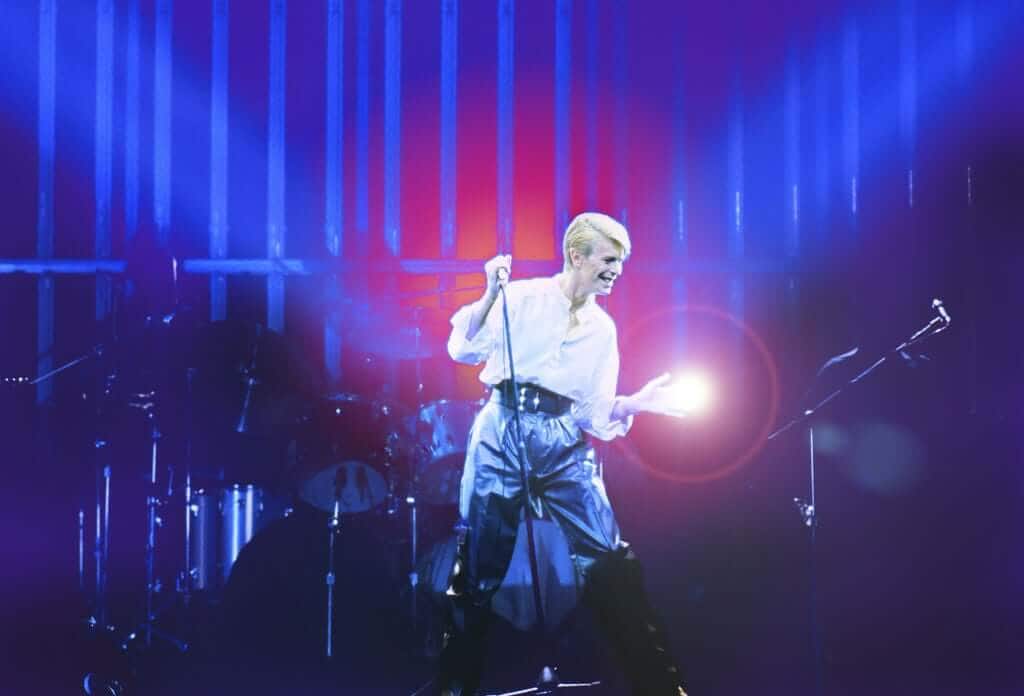 David Bowie plays the Deutschlandhalle in Berlin, 1978