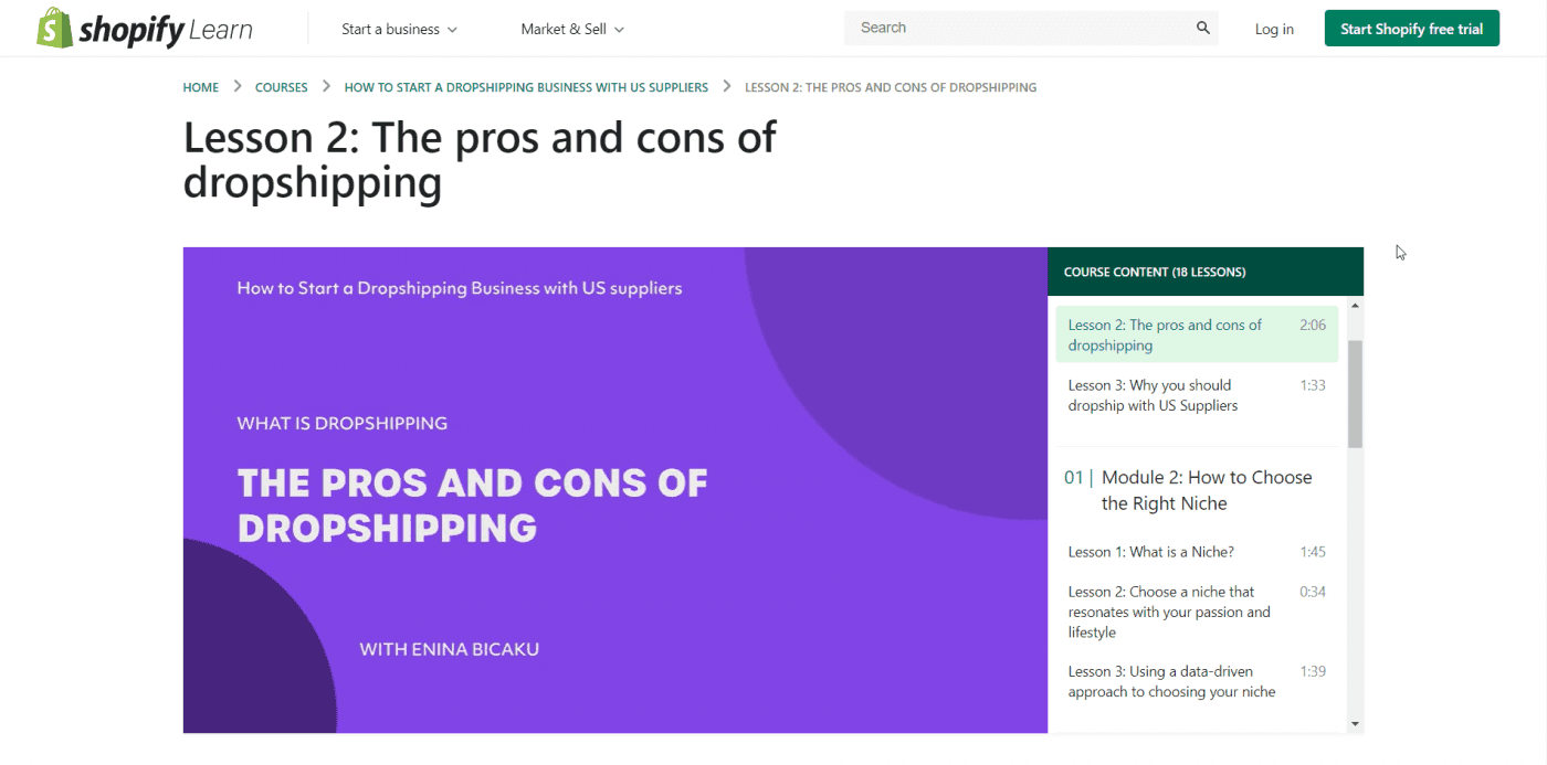 Pros and cons of dropshipping Shopify