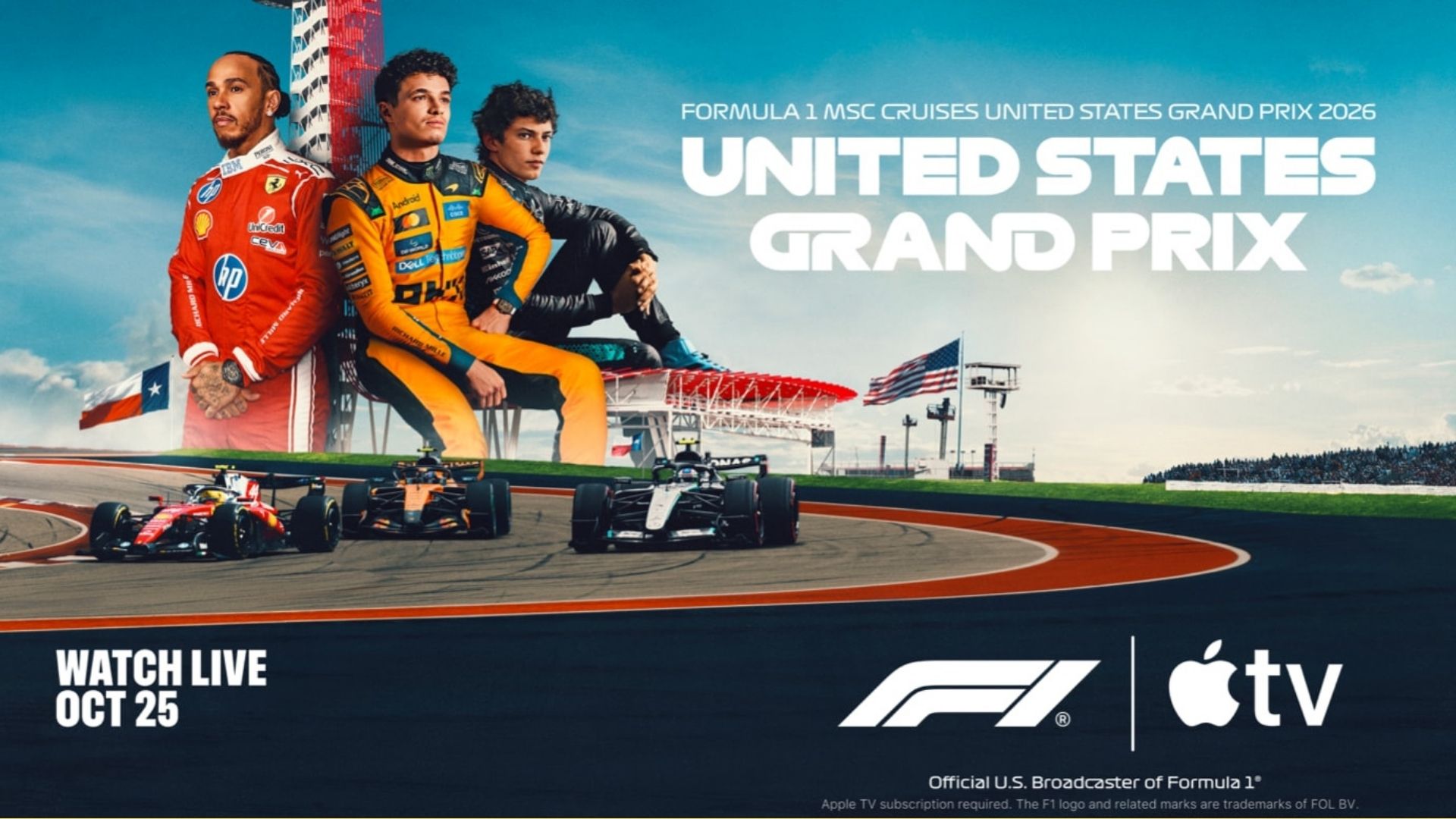F1 Dolby Atmos Audio Makes Apple TV Races More Immersive in 2026