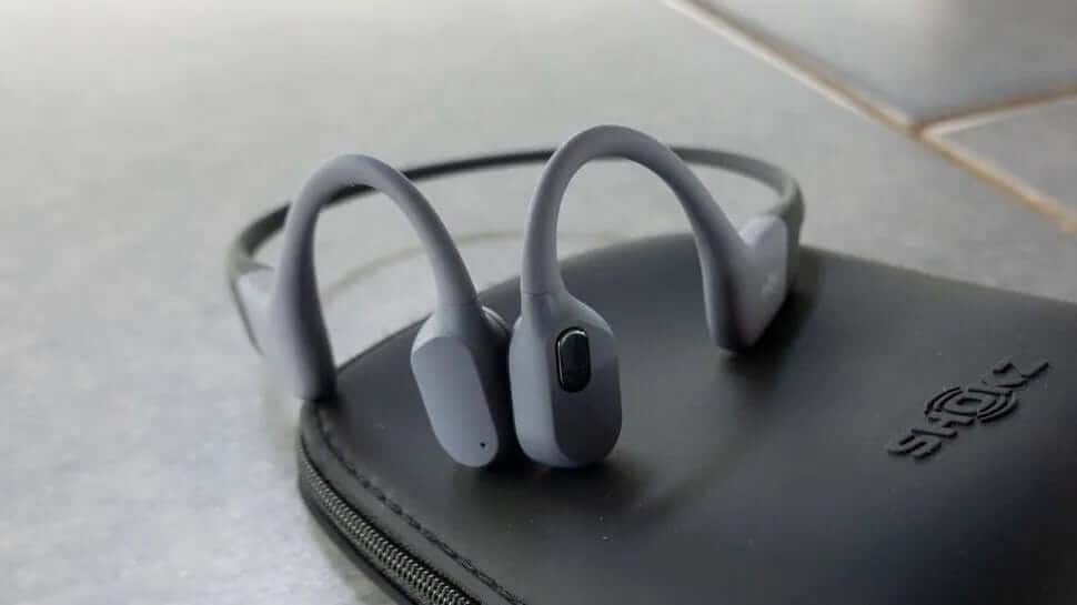 Shokz OpenSwim Pro in action