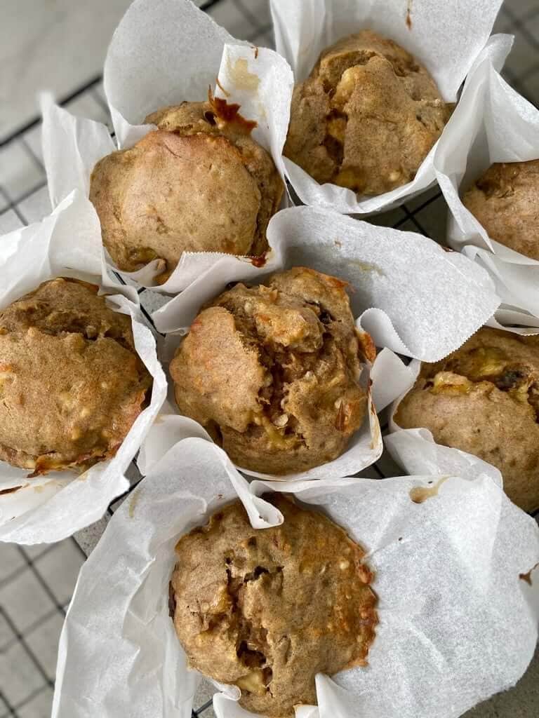 Banana & Cinnamon Buckwheat Muffins