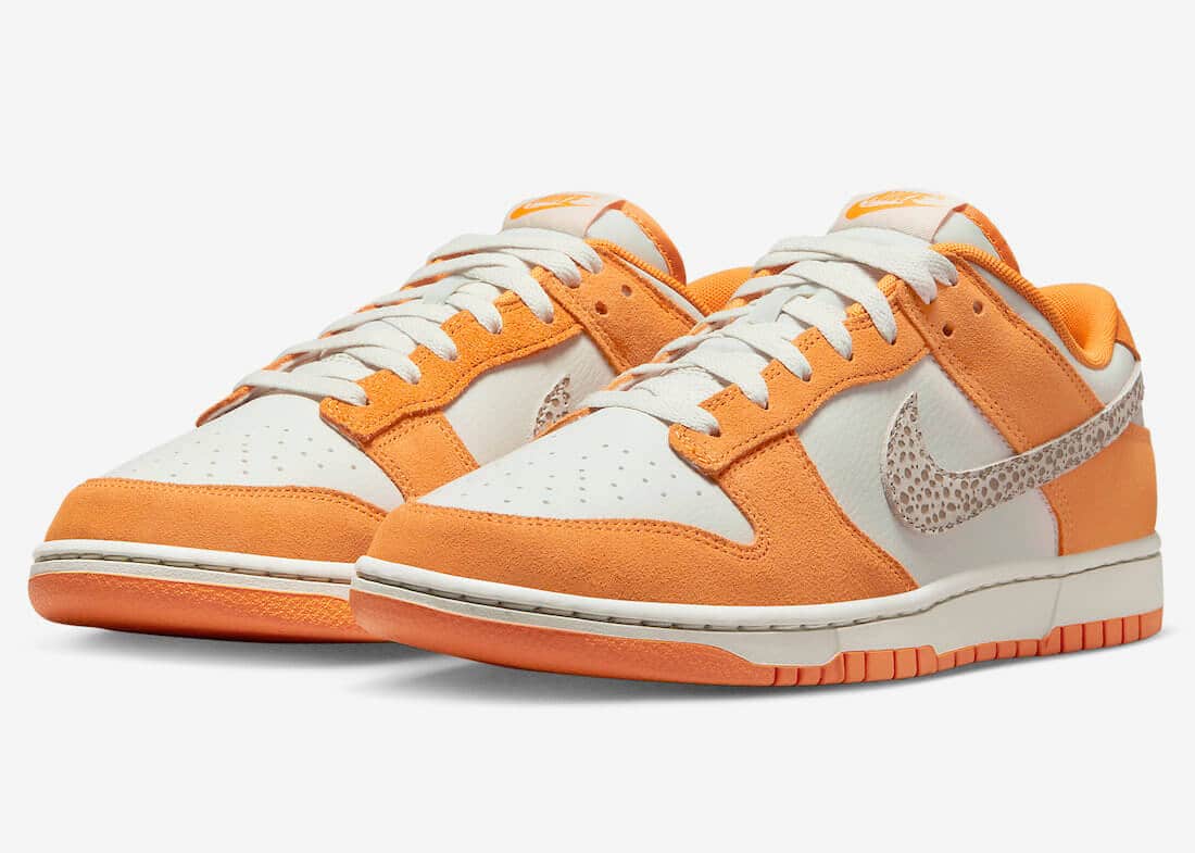 Nike Dunk Low “Kumquat Safari Swoosh”