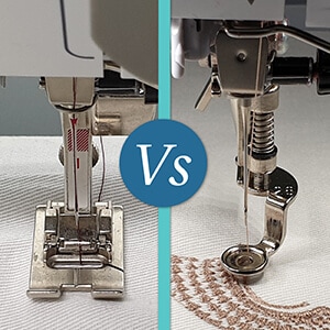 Embroidery Machine vs Sewing Machine