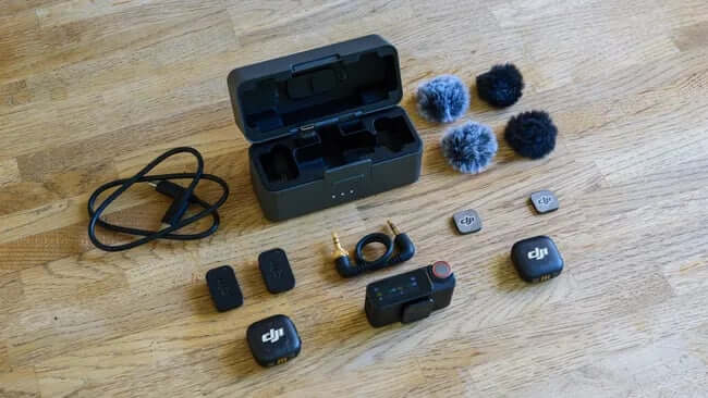 Testing the dual-level noise cancellation and vocal presets of DJI Mic 3.