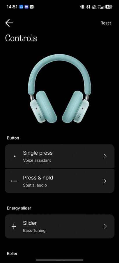 ANC microphone placement on CMF Headphone Pro.