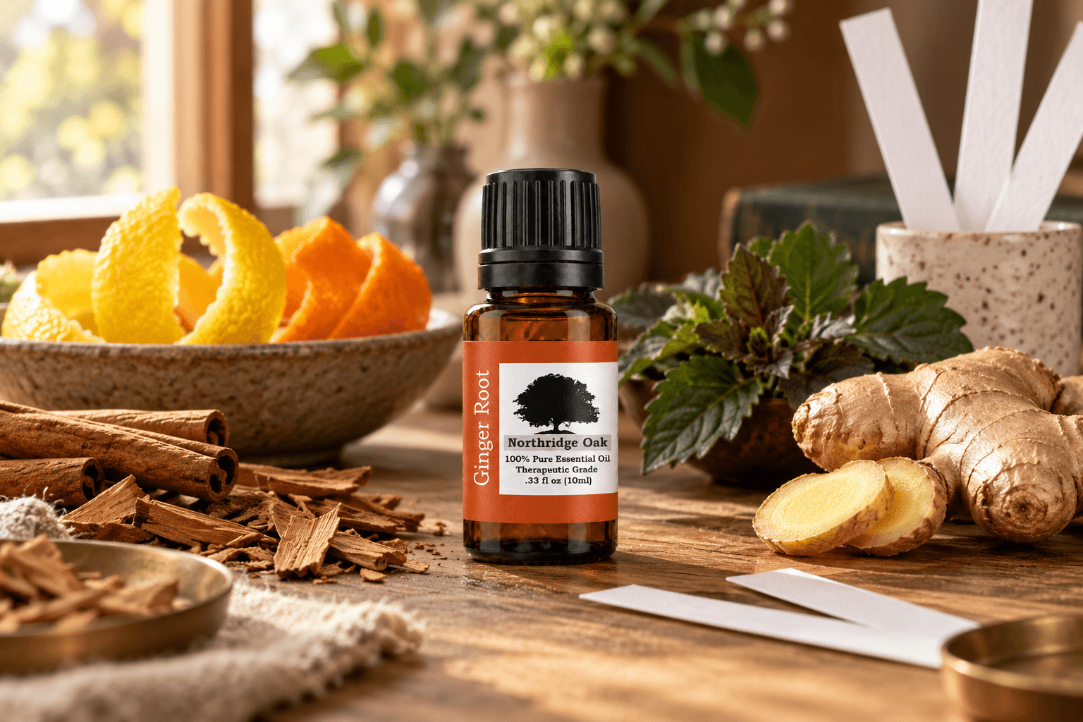 What Blends Well with Ginger Essential Oil?