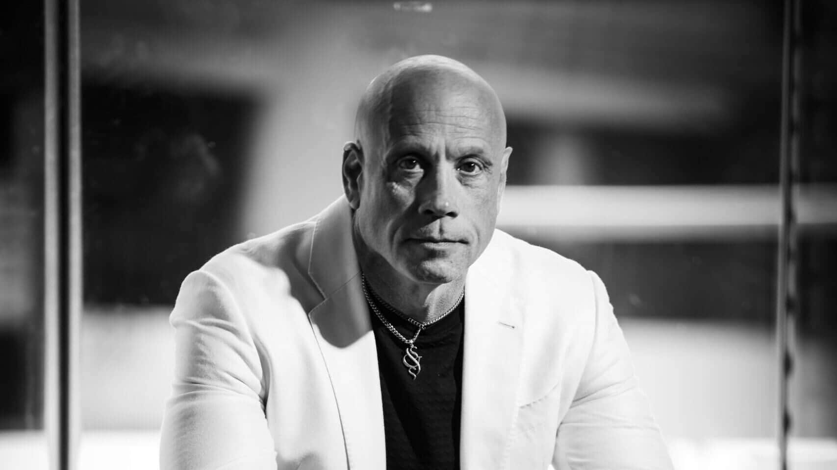 Kitt Wakeley portrait in contemplative mood