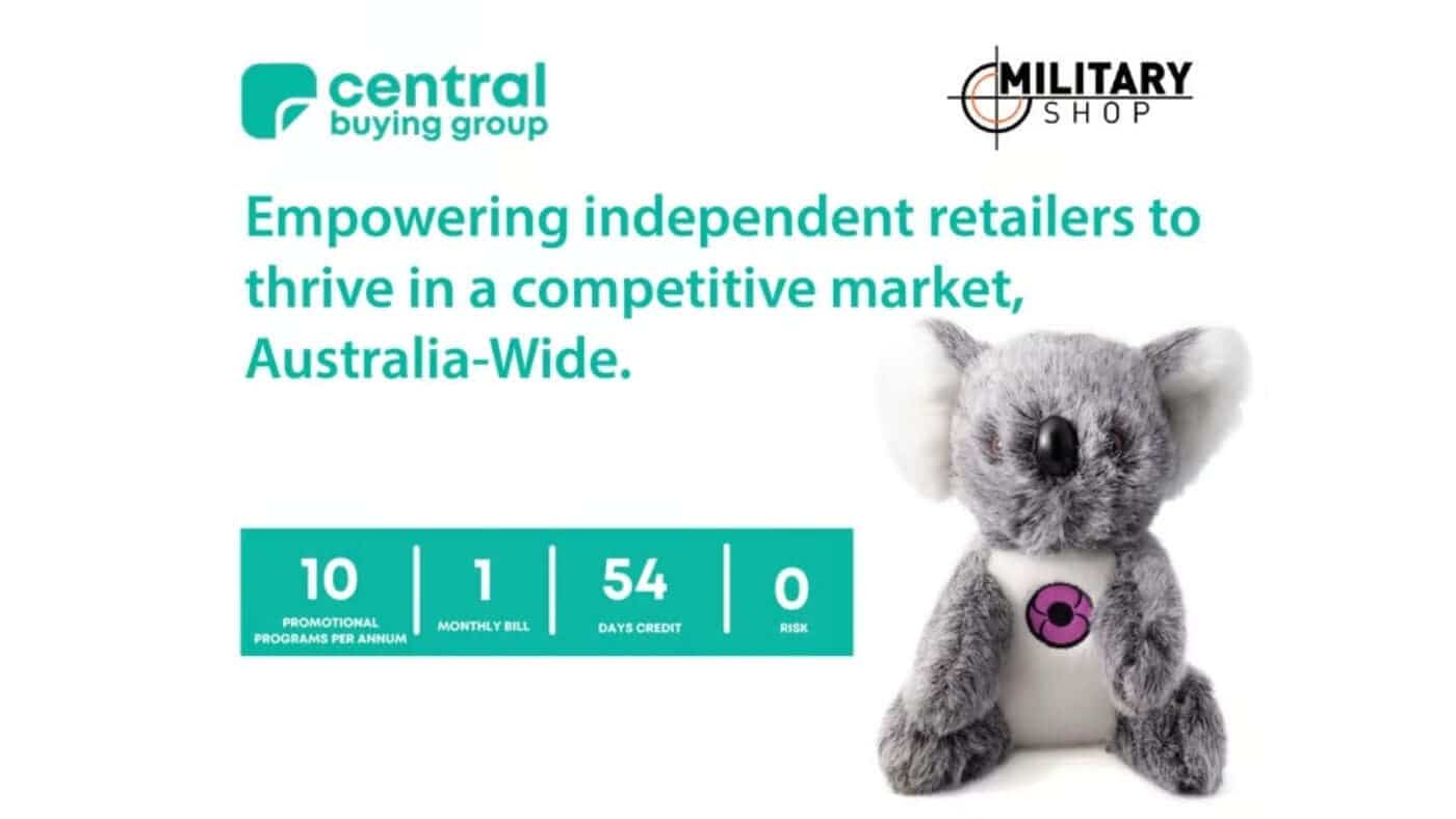 The Military Shop Is Now Part of The Central Buying Group!