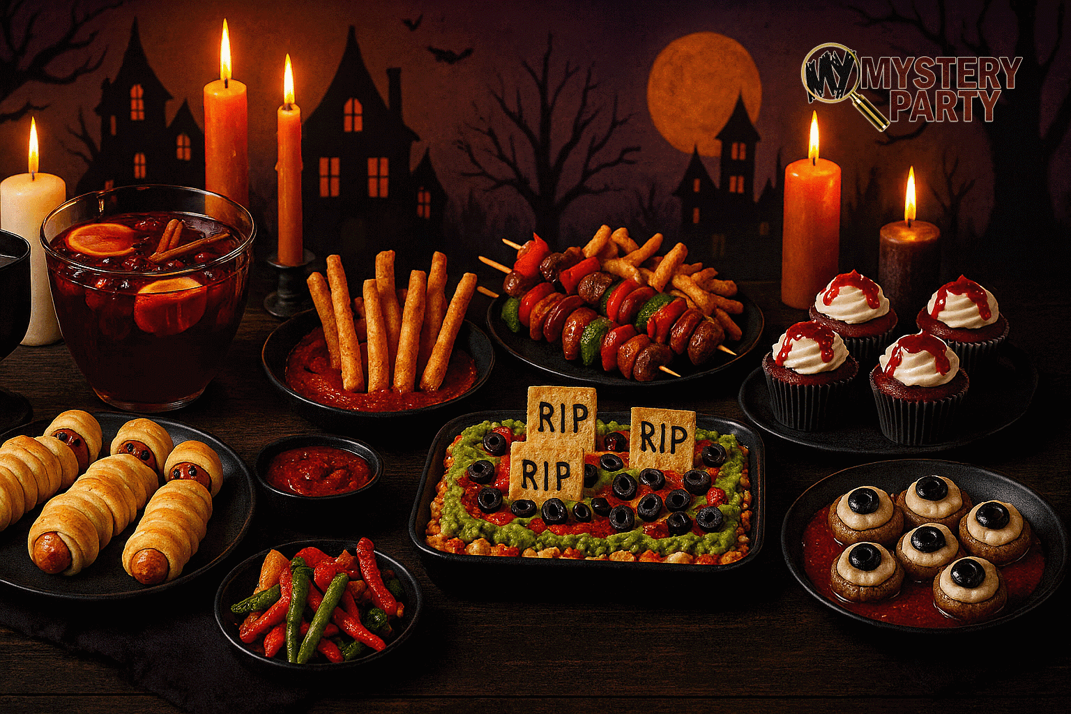 Murder Mystery Party Menus | Deadly Dishes