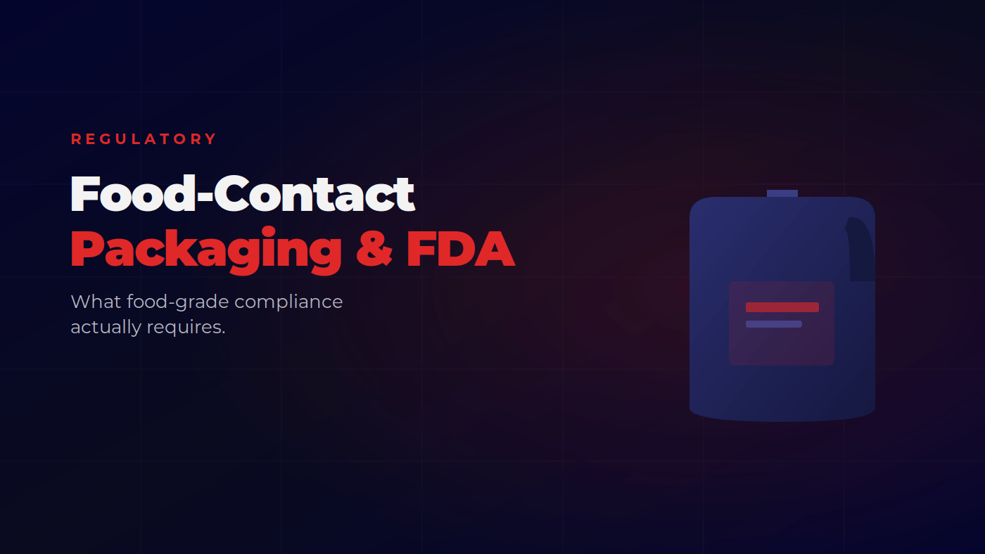Food-Contact Packaging & FDA Compliance