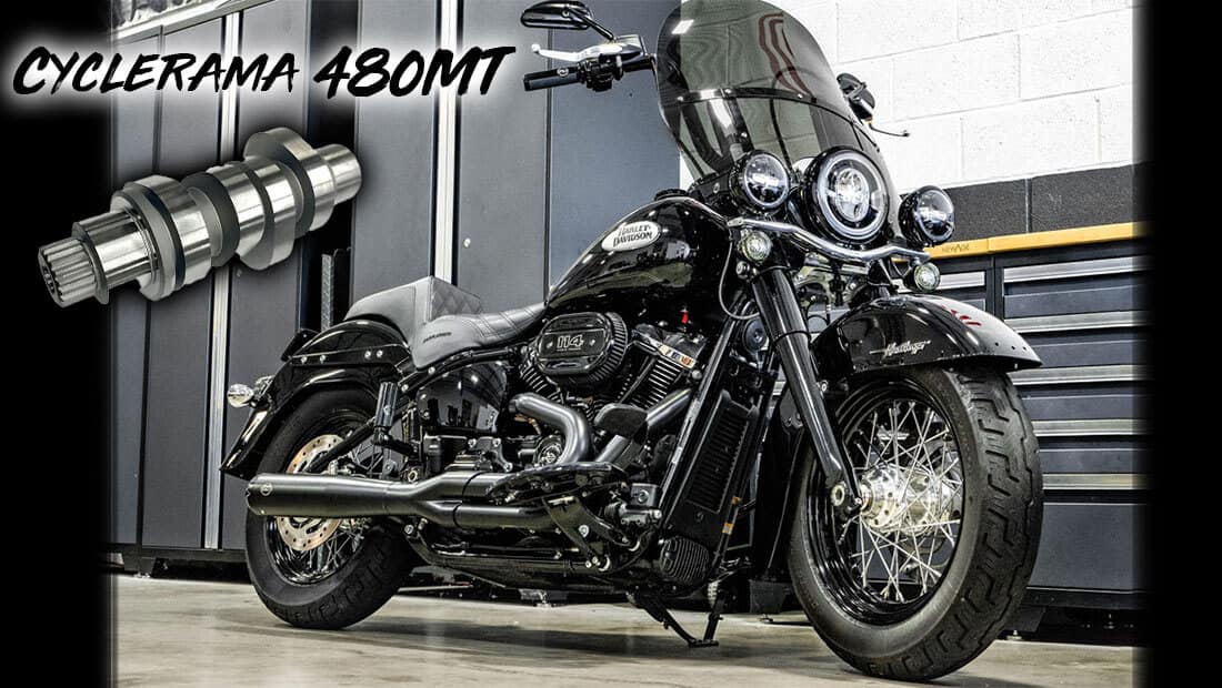 CycleRama CR480mt Cam Install 2021 Softail Heritage