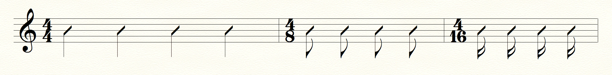Time signature (denominator)