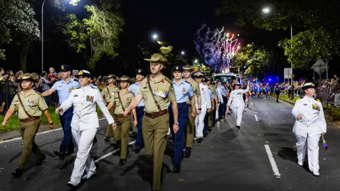 Support The Defence Contingent In This Year's Mardi Gras