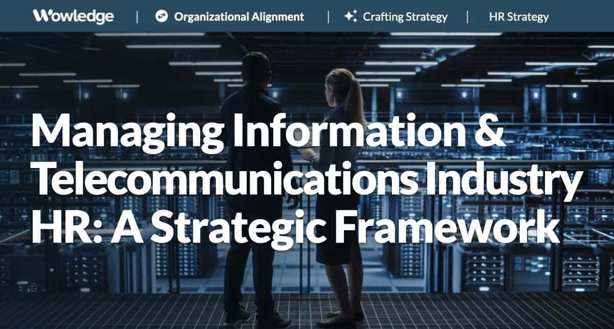 Managing Information and Telecommunications Industry HR: A Strategic Framework