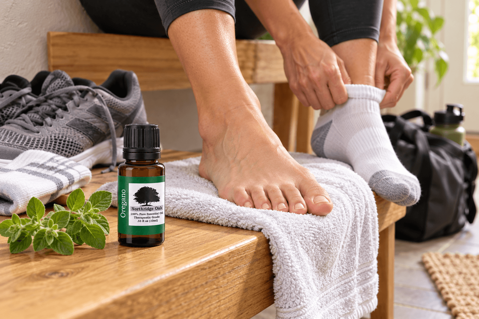 Oregano Essential Oil for Athlete’s Foot and Skin Fungus