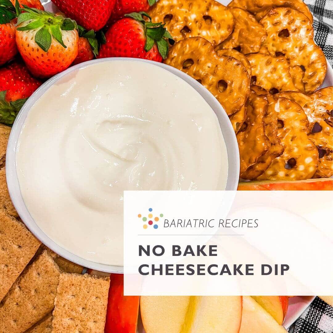 No Bake Cheesecake Dip