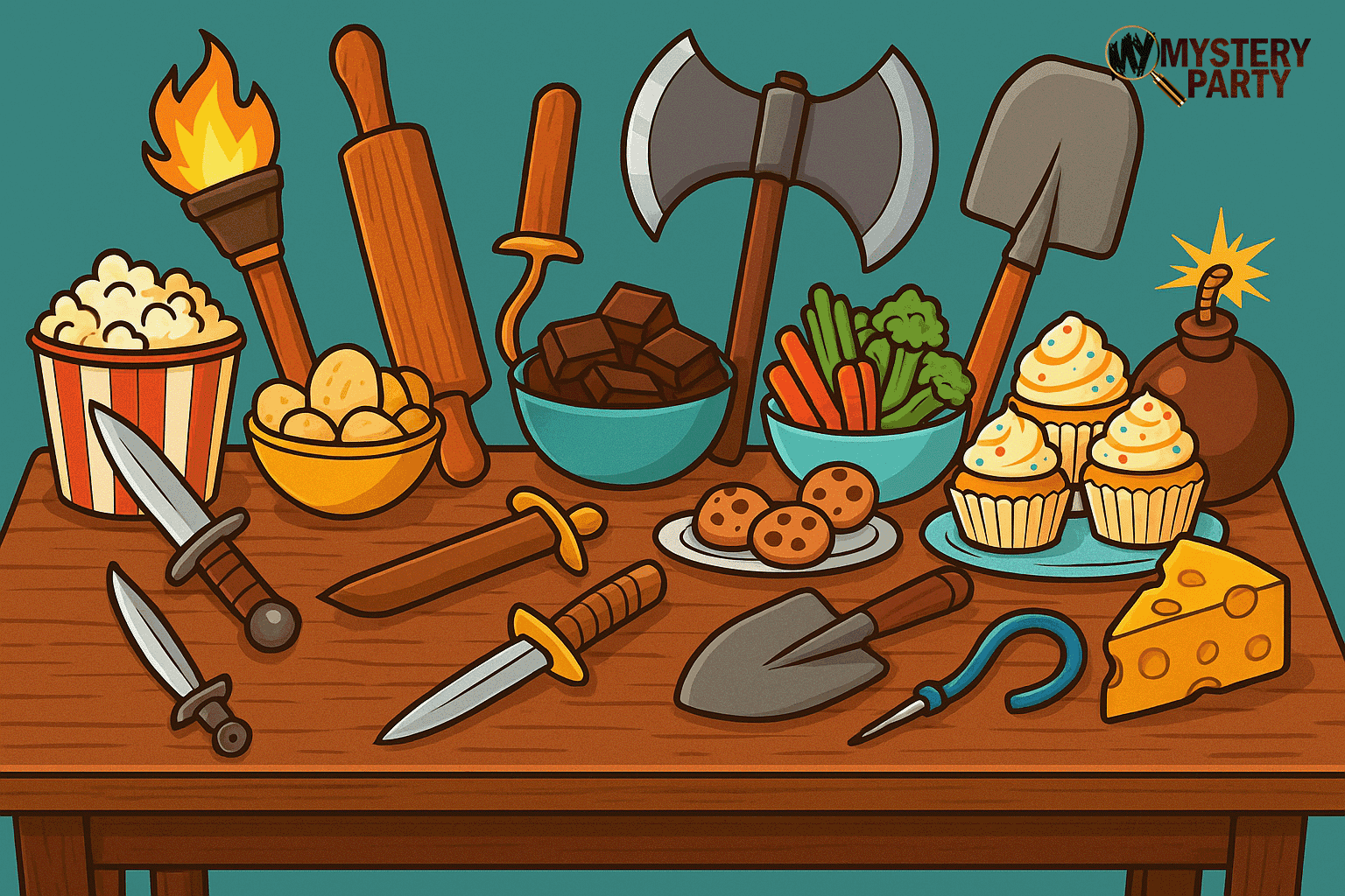 What Your Snack Choice Reveals at a Murder Mystery