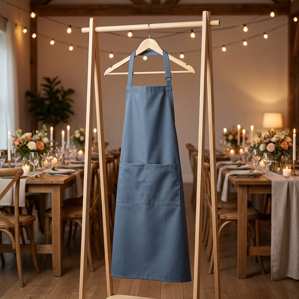 Who Sells Bulk Colors and Sizes Bistro Wholesale Aprons in Bulk for a Catering Crew?
