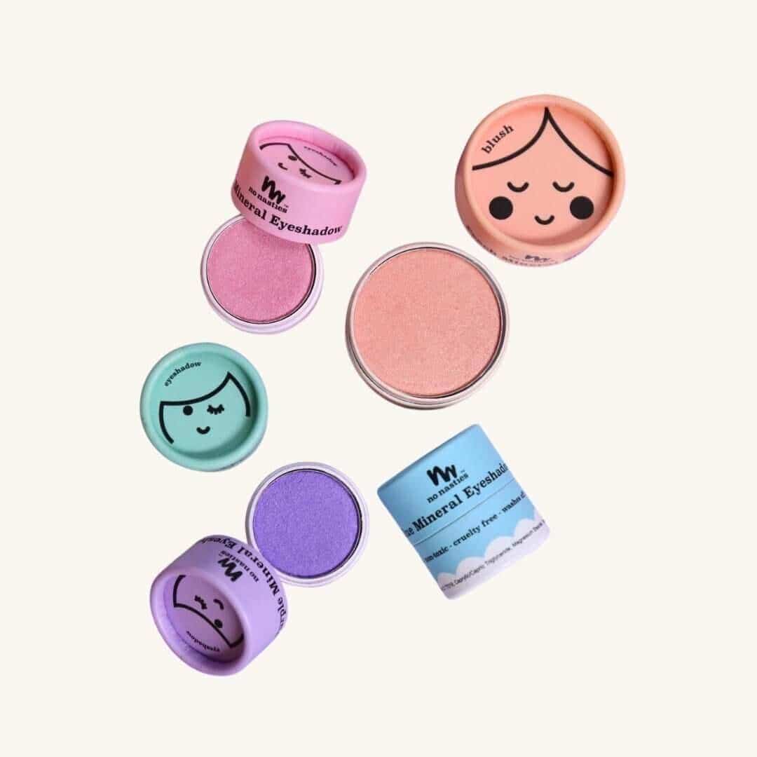 Eco Natural Kids Makeup Pressed Powder Eyeshadow & Blush