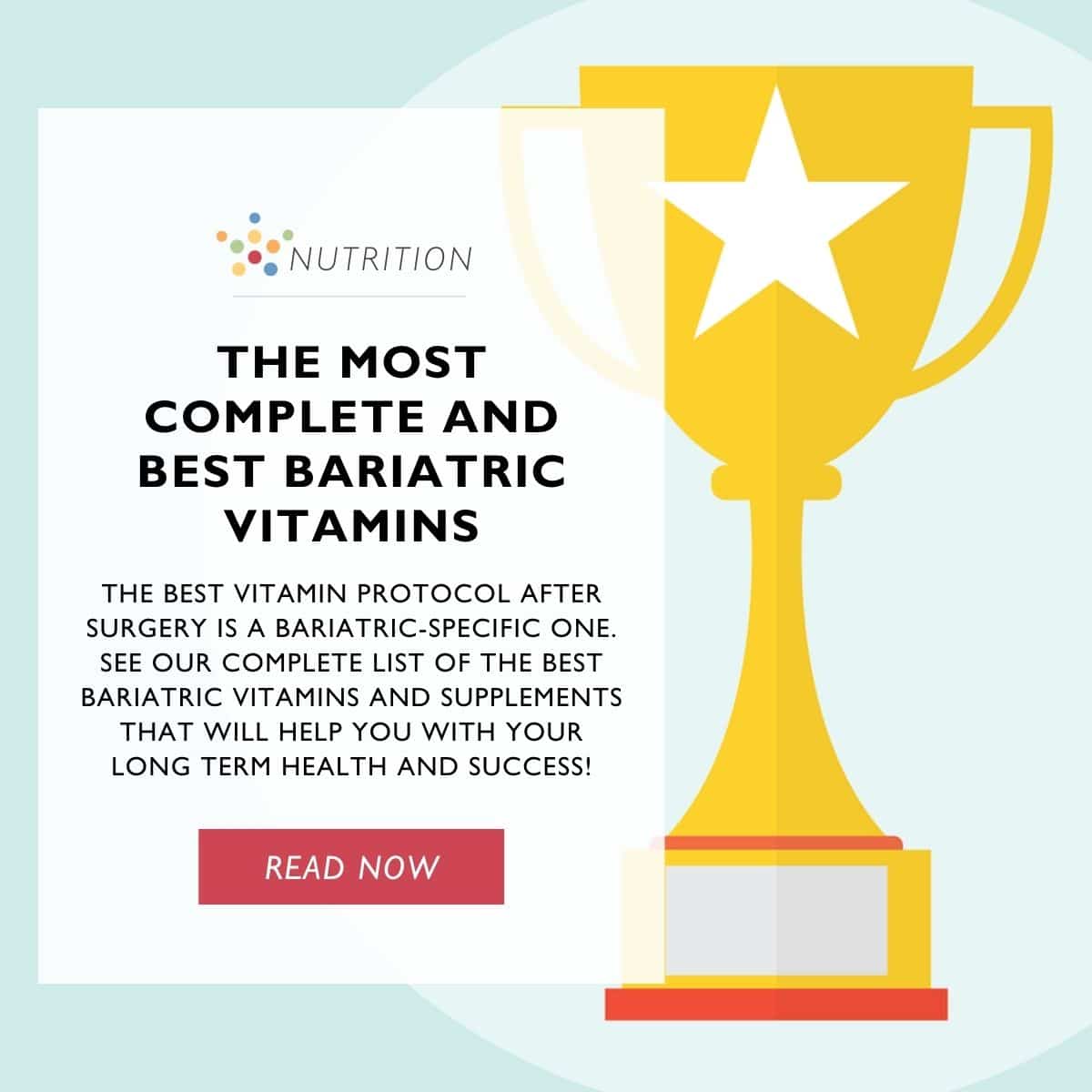 The Most Complete and Best Bariatric Vitamins