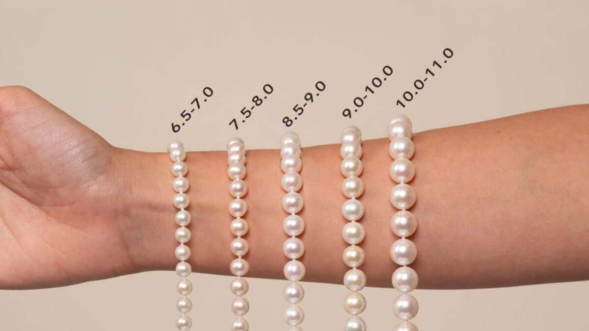 Pearl Sizes for a bracelet