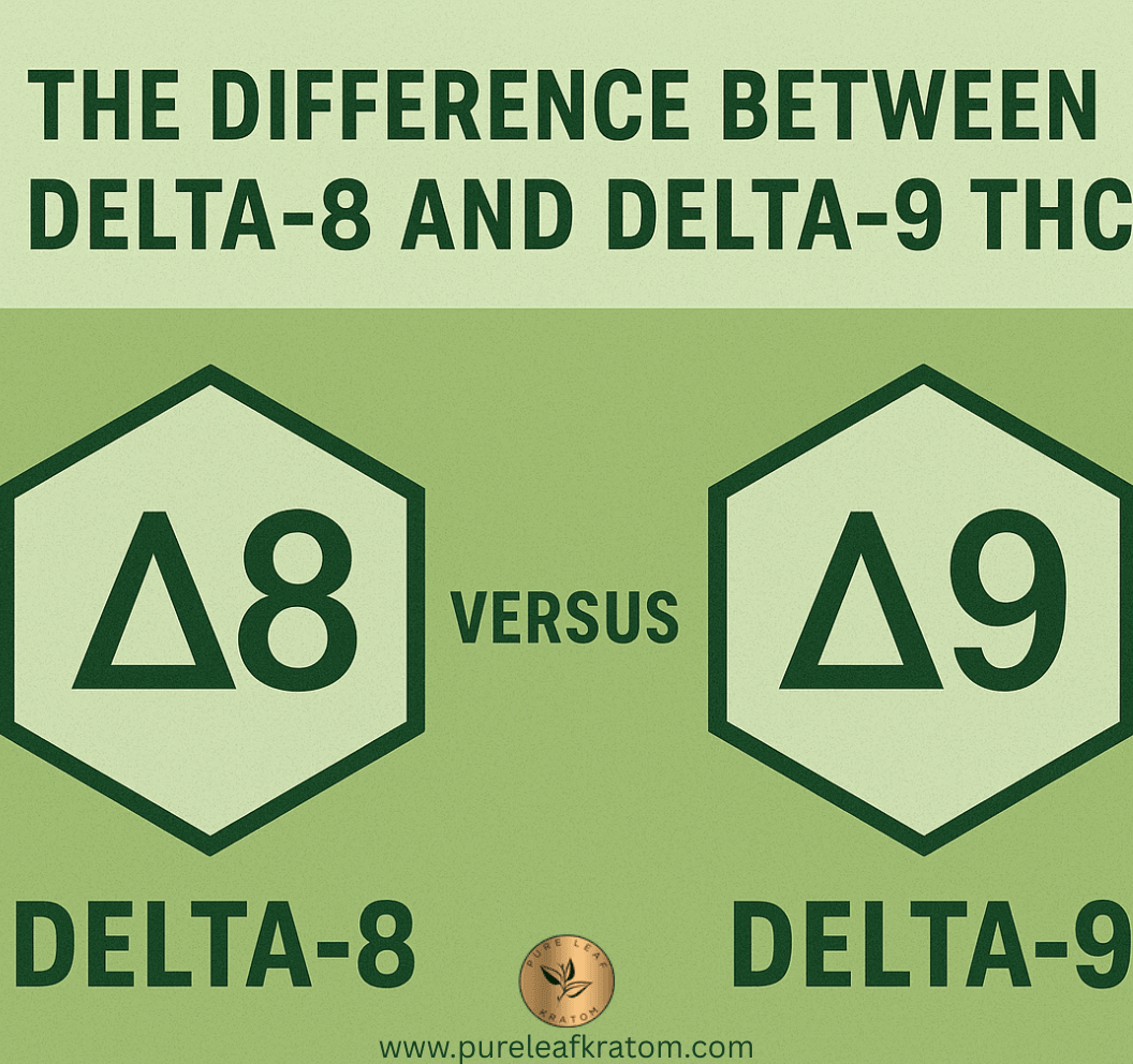The Difference Between Delta-8 and Delta-9 THC