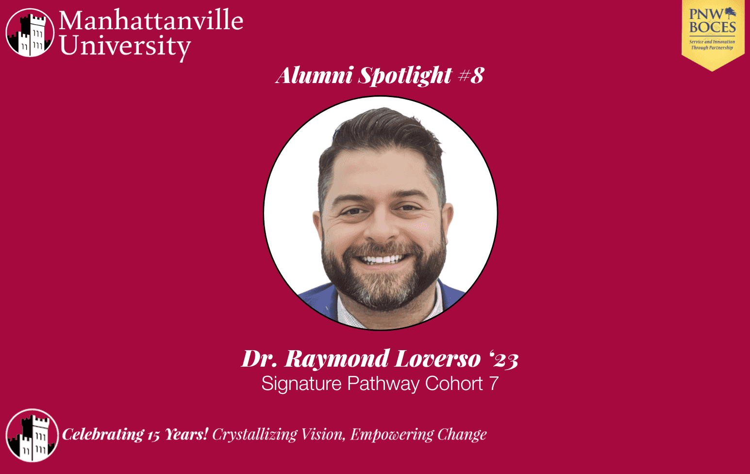 Doctoral Program Alumni Spotlight #8 - Dr. Raymond Loverso '23