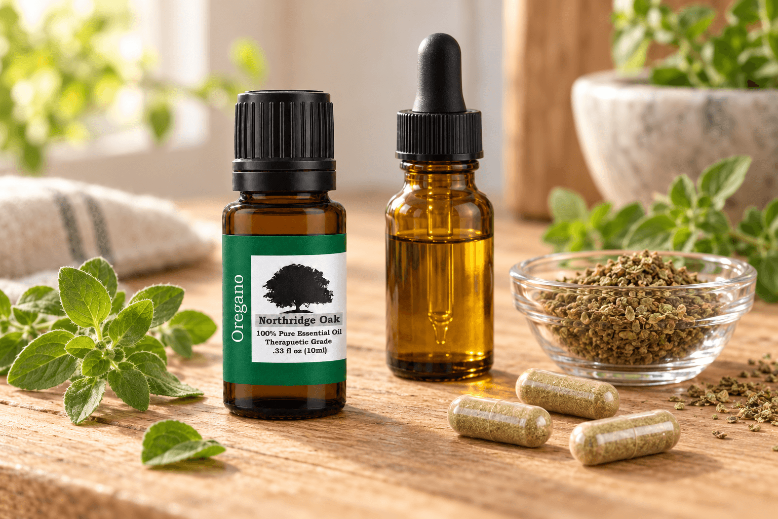 Oregano Oil vs Oil of Oregano: Essential Oil, Extract and Capsules Explained