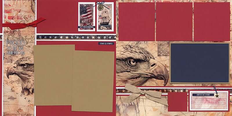 America 250 Page Layouts