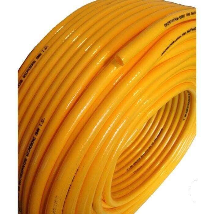 1/4 inch ID high flow yellow pole hose coil