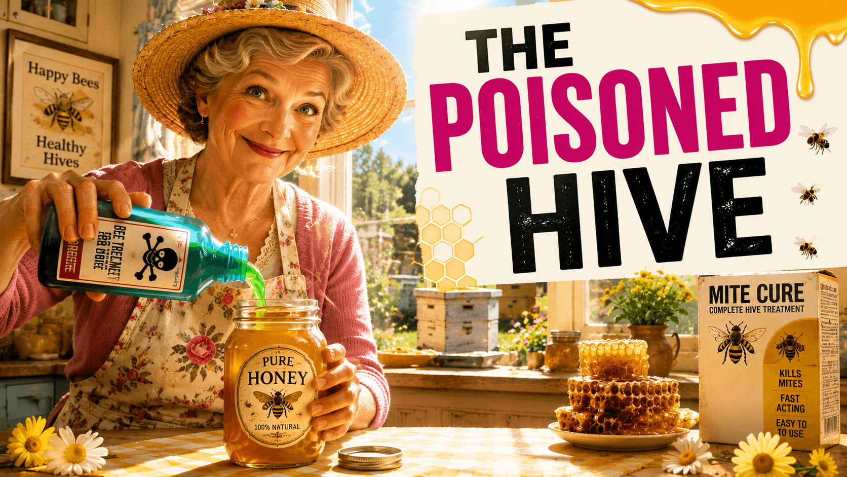 Local Honey Is More Toxic Than Supermarket: The Alarming Chemical Load in Backyard Jars (Part 3)