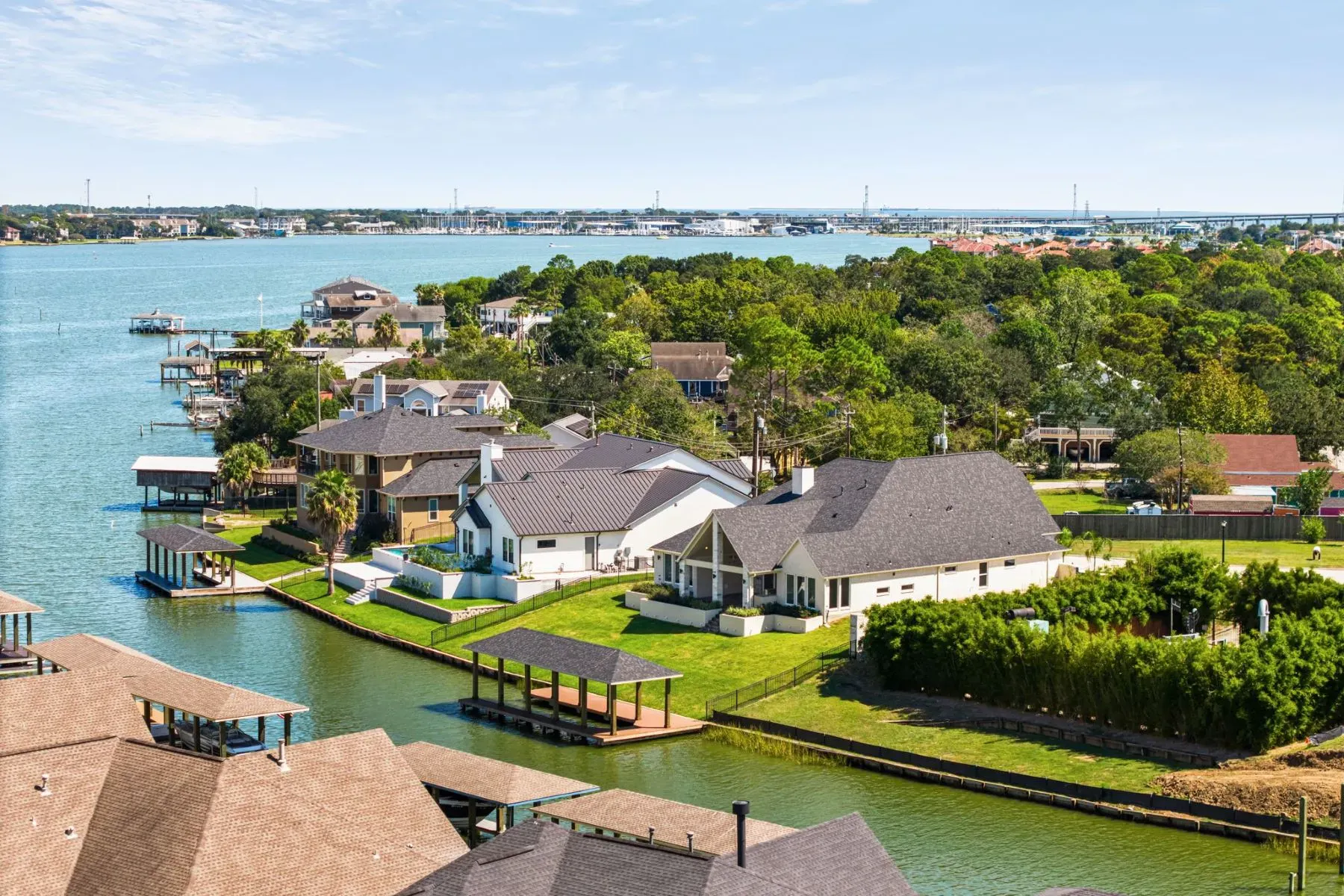 New construction vs resale Texas homes in Bay Area Houston neighborhood comparison