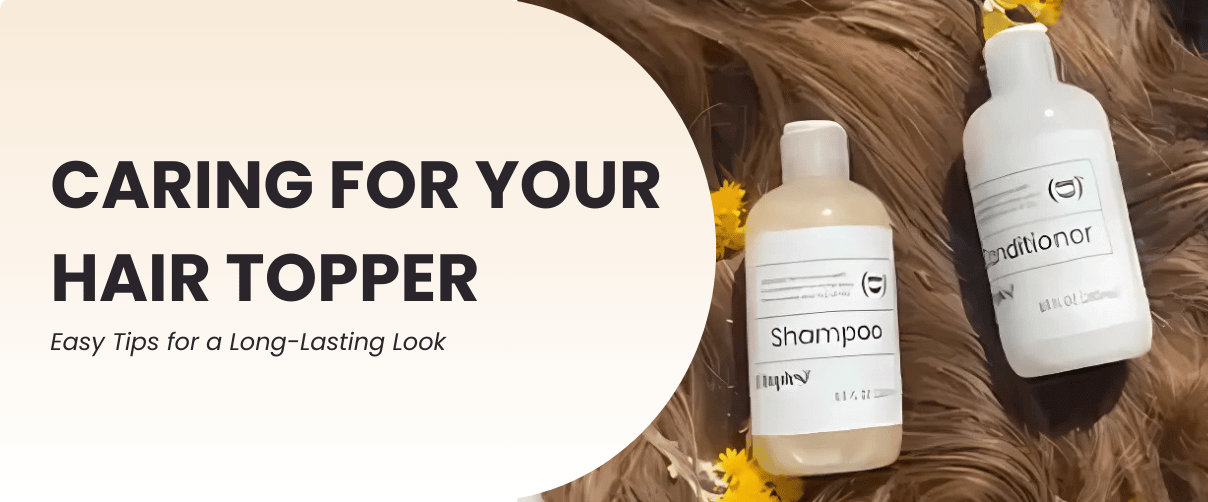 Hair topper maintenance tips for long-lasting look.